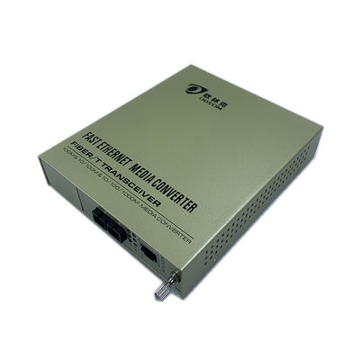 MDIX-de Media van kabeltelevisie Convertor met 2 Ethernet-Maximum Havens SMF 100km