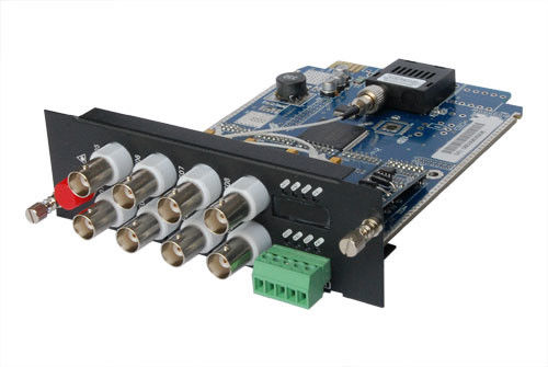 Video-mediaconverter Chassis 3U Rack voor video-optische converter Dual Power Input