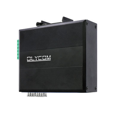 Industriële netwerkswitch 6 poorts Fast Ethernet 10/100Mbps Glasvezel Netwerk Realtek Ongemanaged