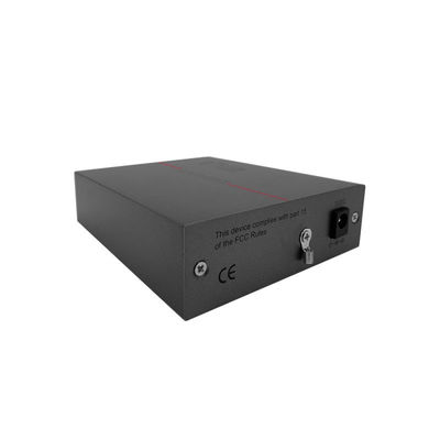 850 nm glasvezel PoE media converter Gigabit netwerk ongemanaged Multimode SFP Cage