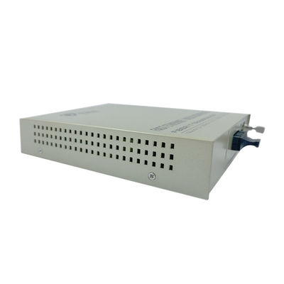 PoE Media Converter SFP Glasvezel 10/100M Ethernet Onbeheerd 30W Budget