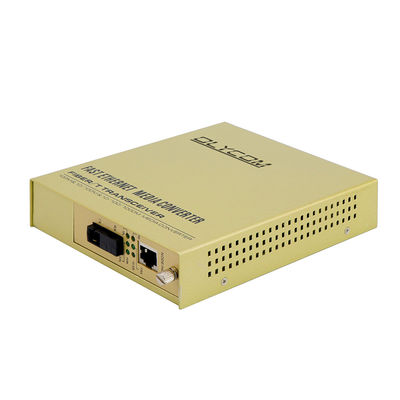 WDM-mediaconverter 100 Mbps Rack Mount Fiber Copper Extender Onbeheerd