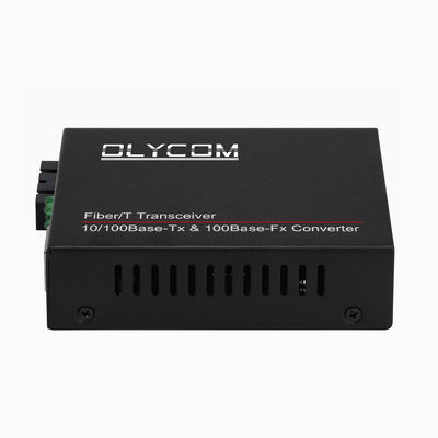 10/100M POE Media Converter PSE Glasvezel Ethernet 48V SC Dual Fiber Voor IPC
