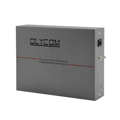 30W POE Glasvezel Ethernet Media Converter Rack gemonteerd Duplex SC Port AC Input