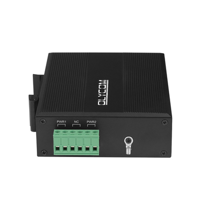Gigabit 5 Port Industrial Ethernet Switch Hub Support POE Aan / Af Schakelaar