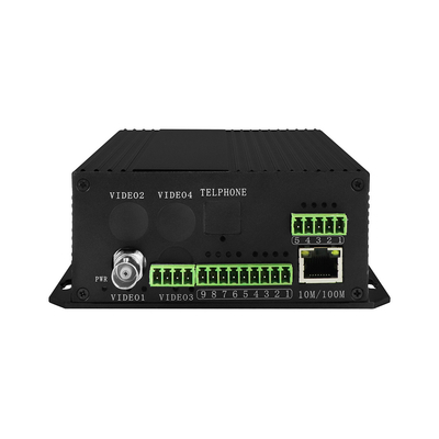 Bidi Data Dry Contact Analoog Video Fiber Converter RS232 RS485 Rack gemonteerd DC12V
