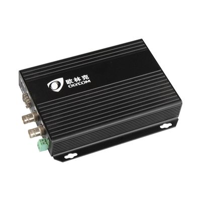 3G-SDI glasvezelverlenger met RS485 Data Local Loopout 1 SDI In 2 SDI Out CE