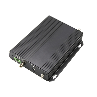 Analoog Video Bidi Data RS232/RS422 10/100M Ethernet Over Fiber Converter DC5V