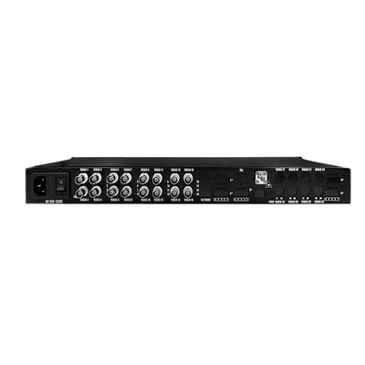 16 poort AHD CVI TVI CVBS Video naar glasvezel converter HD 1080P CCTV Monitoring AC220V