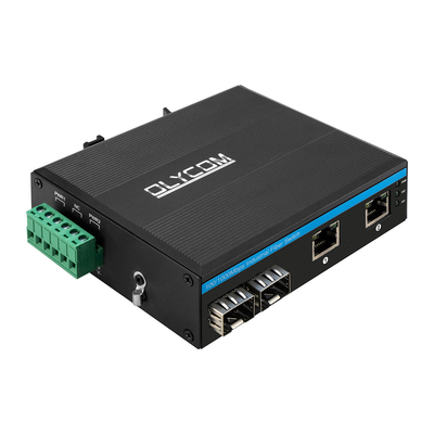 Industrial Network Switch met 4 Gigabit-poorten en EMC Industrial Grade Design
