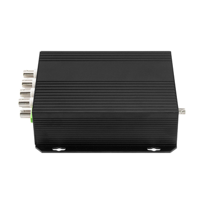 8 poorten CCTV Video Audio Ethernet Droog contact Glasvezel Media Converter Bidi D5V2A