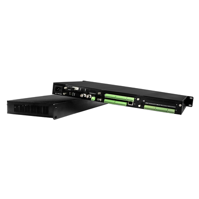 3G SDI Video Ethernet Gegevensvezel Converter Bidi RS232 Contact sluiting Optische extender 1U Rack