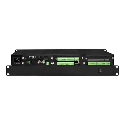 3G SDI Video Ethernet Gegevensvezel Converter Bidi RS232 Contact sluiting Optische extender 1U Rack
