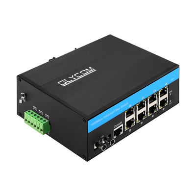 8 RJ45-poort ERPS L2+ Industrial Managed Gigabit Switch Voor CCTV Ethernet Switch