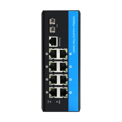 8 RJ45-poort ERPS L2+ Industrial Managed Gigabit Switch Voor CCTV Ethernet Switch
